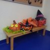 Comemoração do Halloween - Decorações elaboradas pelos alunos da escola